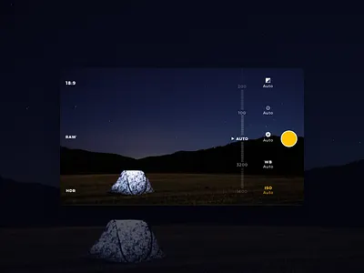 Daily UI Challenge #007 — Settings 007 app camera challenge clean dailyui ui