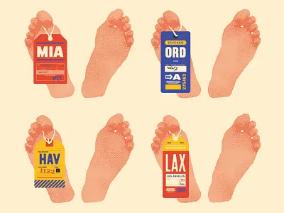 american tabloid american tabloid book cover luggage tag toe