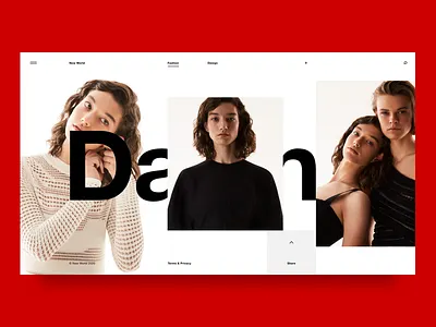 Dawn Detail View design interface ui ux xd