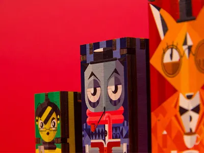 2018 Promo Box Detail design geometric goals graphic design illustration laser cut plywood print design product design ps design uv printing