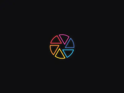 Paint aperture app camera color color wheel paint pantone rainbow thirtylogos