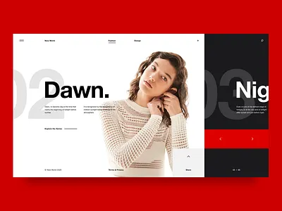 Dawn design interface ui ux xd