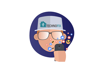 Social media Icon brand icon logo