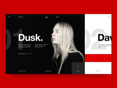 Dusk design interface ui ux xd
