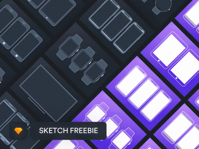 Free Outline Mockups for Wireframing device free freebie iphone mockups outline sketch template ui kit wireframe wireframes