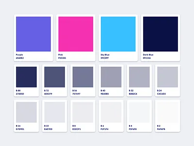 Startup Color Palette