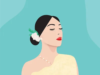 International Women's Day illustration international womens day thai wedding illustration women
