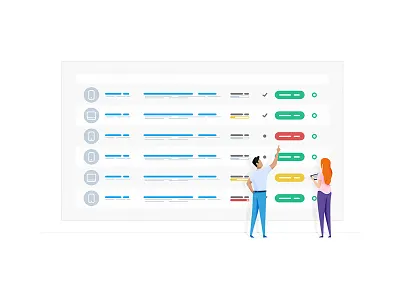 Side-project illustration 📱💻 no2 2d character color design digital illustration sketch