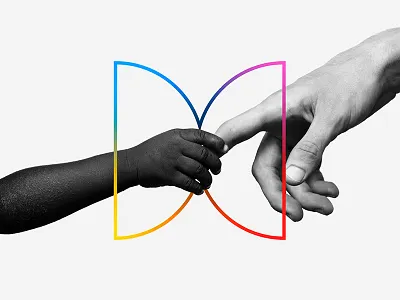 Museum of Humanity brand branding butterfly corporate identity cultural emblem identity logo mark museum