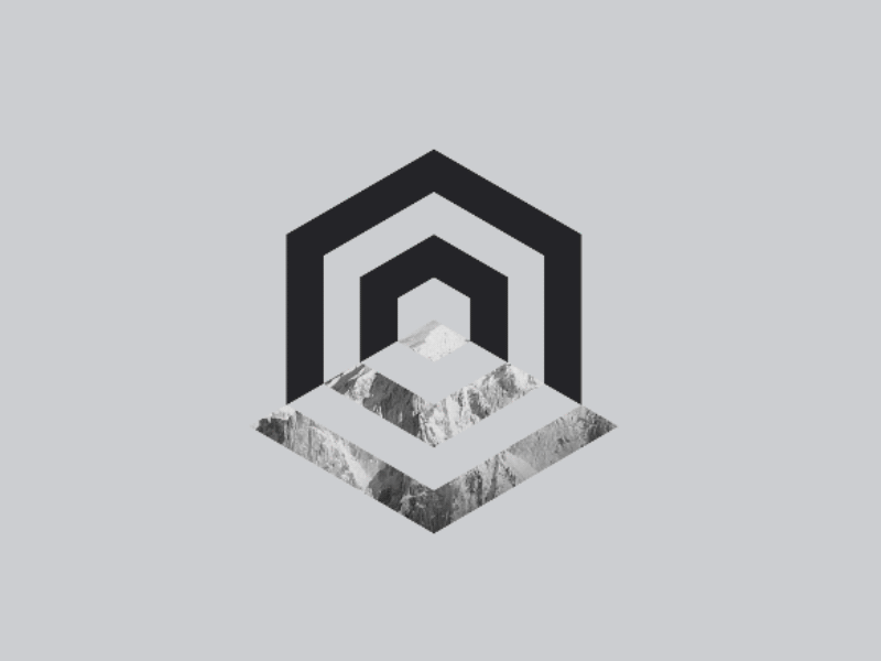 Signal glitch logo mark mountain signal snowboards sunrise symbol wifi