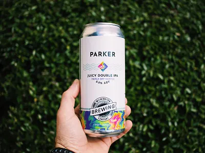Wilmington Brewing Company Parker Can beer beer design beer label craft beer design label design