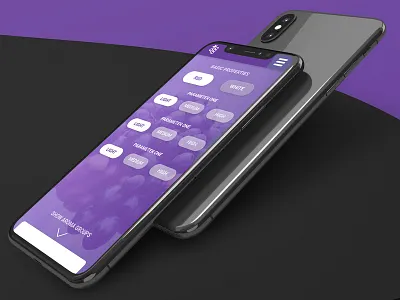 More Wine app development grapes ios kamino mobile purple red simple somelier white wine