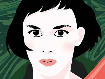 Leading Ladies Show for Sketchpad Gallery amelie art art show french gnome graphic illustration indie jean pierre jeunet sketchpad gallery vector