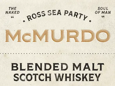 Shackleton Specimens 19th century adventure charm font label libations liquor label nostalgic serif shackleton type design vintage