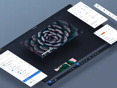 Modular Sketch design interface sketch ui ux
