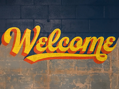 Welcome paint script type welcome