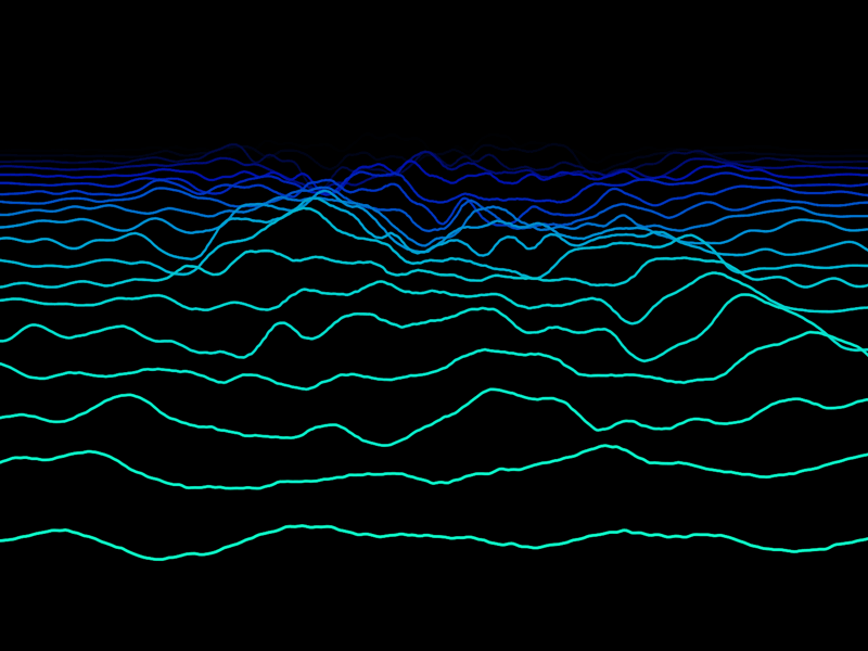 Linescape after effects animation loop mograph stardust