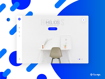 Ecommerce Frontend clean contemporary ecommerce frontend furniture helios modern website