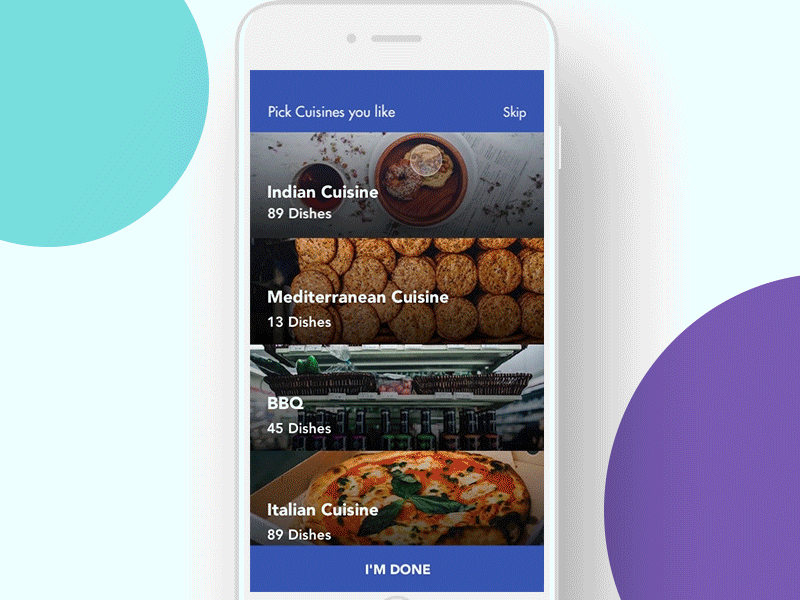Yummy On Wheels (Debut) debut mobile motion ui