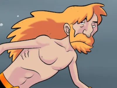 Aquadude comics ipad pro art