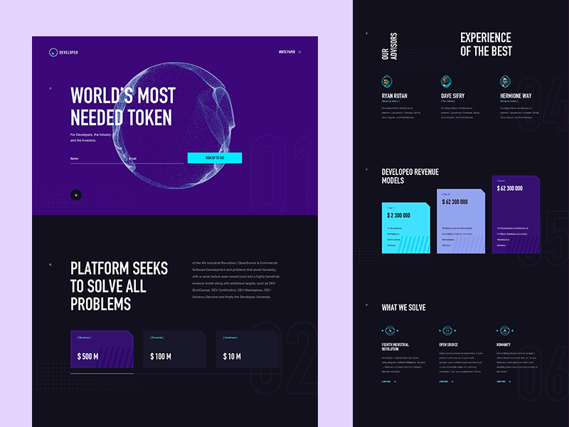 Developeo Home Page