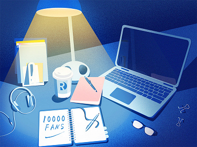 Work overtime desk