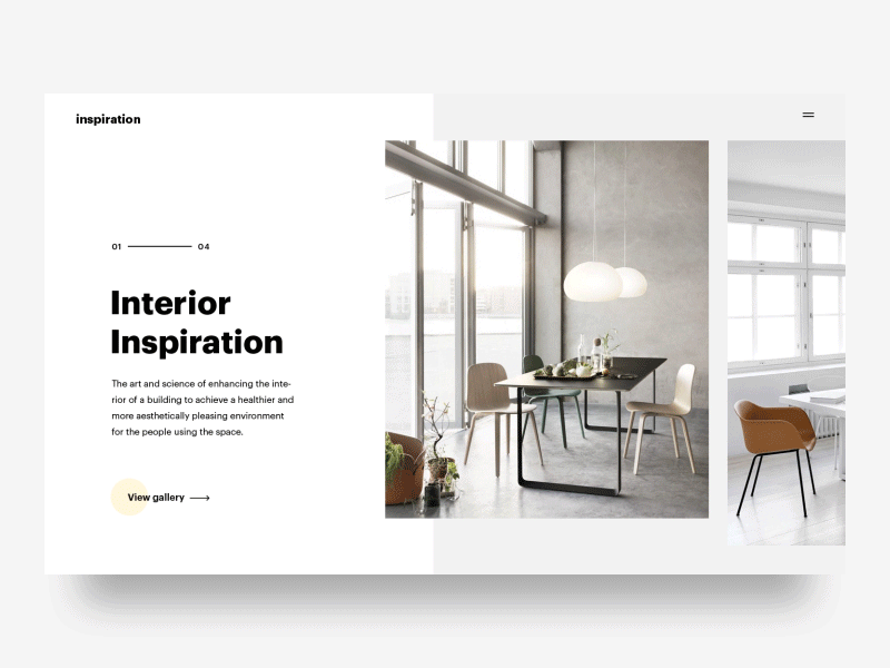 Gallery Interaction design furniture images interaction pictures slider ui ux