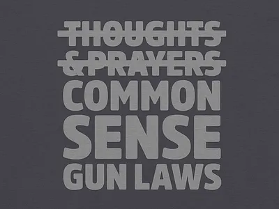 Thoughts & prayers (v3) greaterink gunviolence neveragain shirtdesign thoughtsandprayers