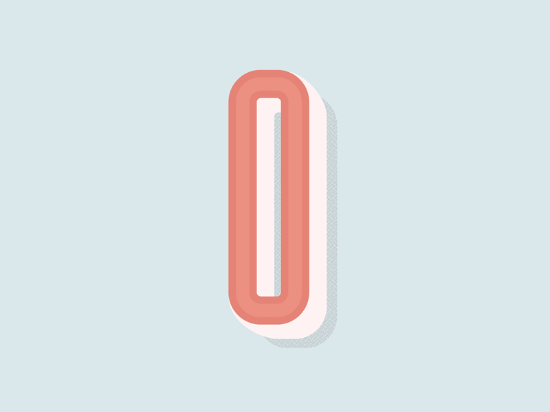 Number animation 3d 3d text animation block lettering lettering numbers retro lettering text animation typography