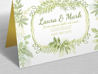 Vector Leaves Branches & Herbs Fresh Doodle collection foliage pattern greenery leaves greeting card pastels pattern pattern design print design seamless pattern surface design vector illustration vector pattern