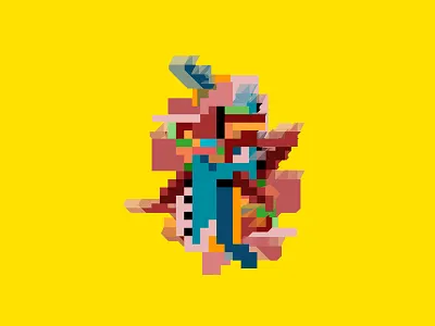 Pixel Smart Icon color study graphics icons illustration logos pixel art pixels vector