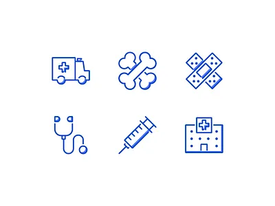 Medical Icons business flat hospital icon iconography icons iconset infographic interface line