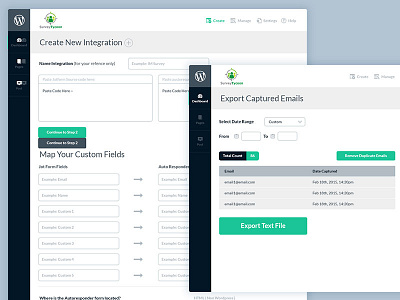 Survey Tycoon Dashboard Web App admin daily ui dashboard email interface manage form survey ui ux web