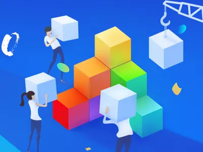 Banner banner illustration