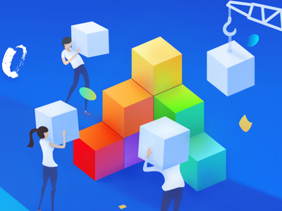 Banner banner illustration