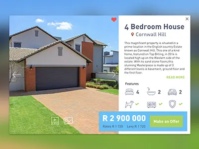 Real Estate Property UI real estate ui ui ui design