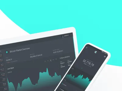 Coins v2 app cryptocurrency design development react ui