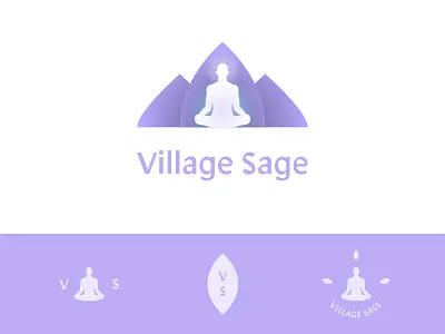 Village Sage african apothecary branding health herbal identity logo mark nature sage symbol village