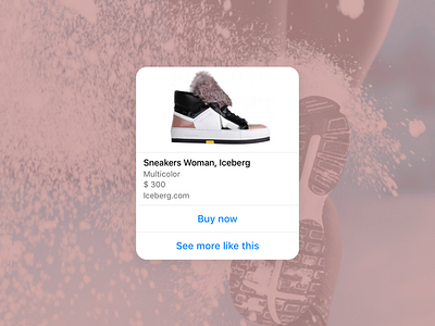 Facebook Ad ad ads advertising bot buy chat chatbot direct facebook facebook ads facebook banner fb messaging ui ux