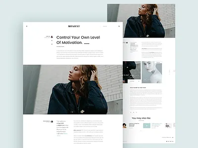 MITALENT | Single Blog blog blog detail clean blog magazine news post single blog ui design ux design web design