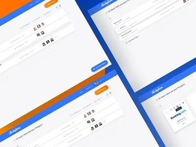 Slickplan Dashboard avatars dashboard grid list management photos slickplan team tiles