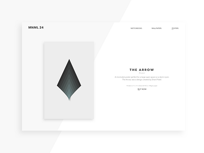Daily UI Challenge #012 — Ecommerce Page 012 clean dailyui ecommerce interaction design minimal minimalist poster store ui user interface design web design