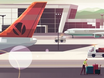 Aerocare #1 ad advertisement airplane airport commercial explainer flight plane