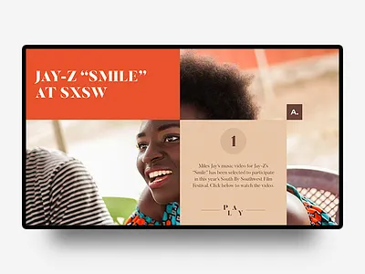 UI Experiment #12 blog experiment font free homepage landing mondrianizm ui unsplash ux website