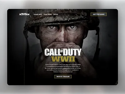 Call of Duty WW2 action action game activision call of duty first person game landing pc ps4 xbox