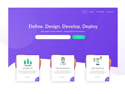 Website Header colorful gradient header hero homepage illustration landing page orange purple shapes