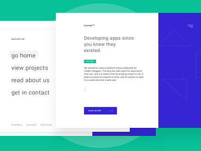 Developing Agency Landing Page agency app design landingpage studio ui ux web