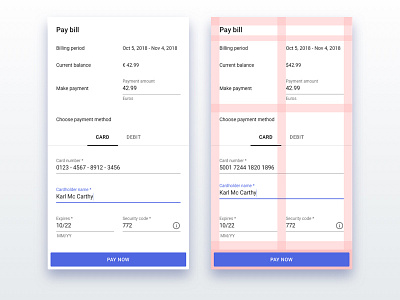 Payment Dialog credit card material design payment ui sketch ux