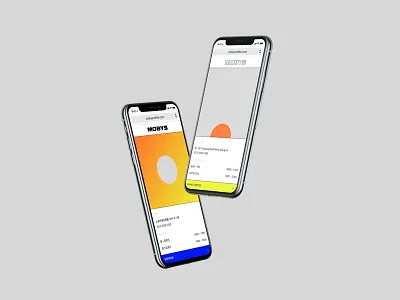 Coffeeshop Website Mobile Design clean coffee design iphonex minimal mobile modern ui ux web website