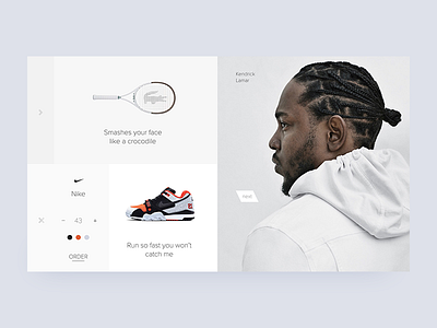 Kendrick figma kendrick lamar market nike ui ux